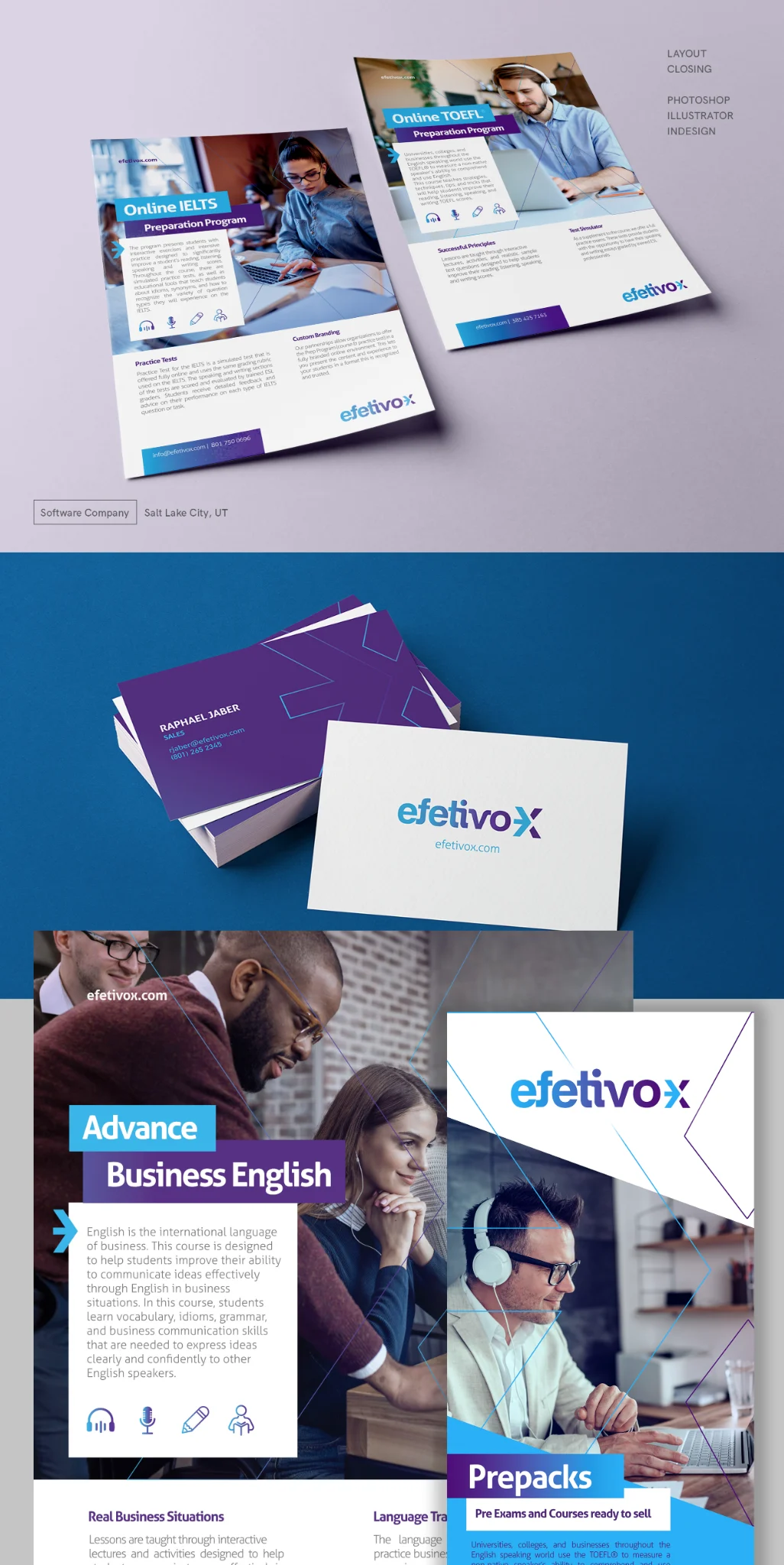 Efetivox — visual identity application 2
