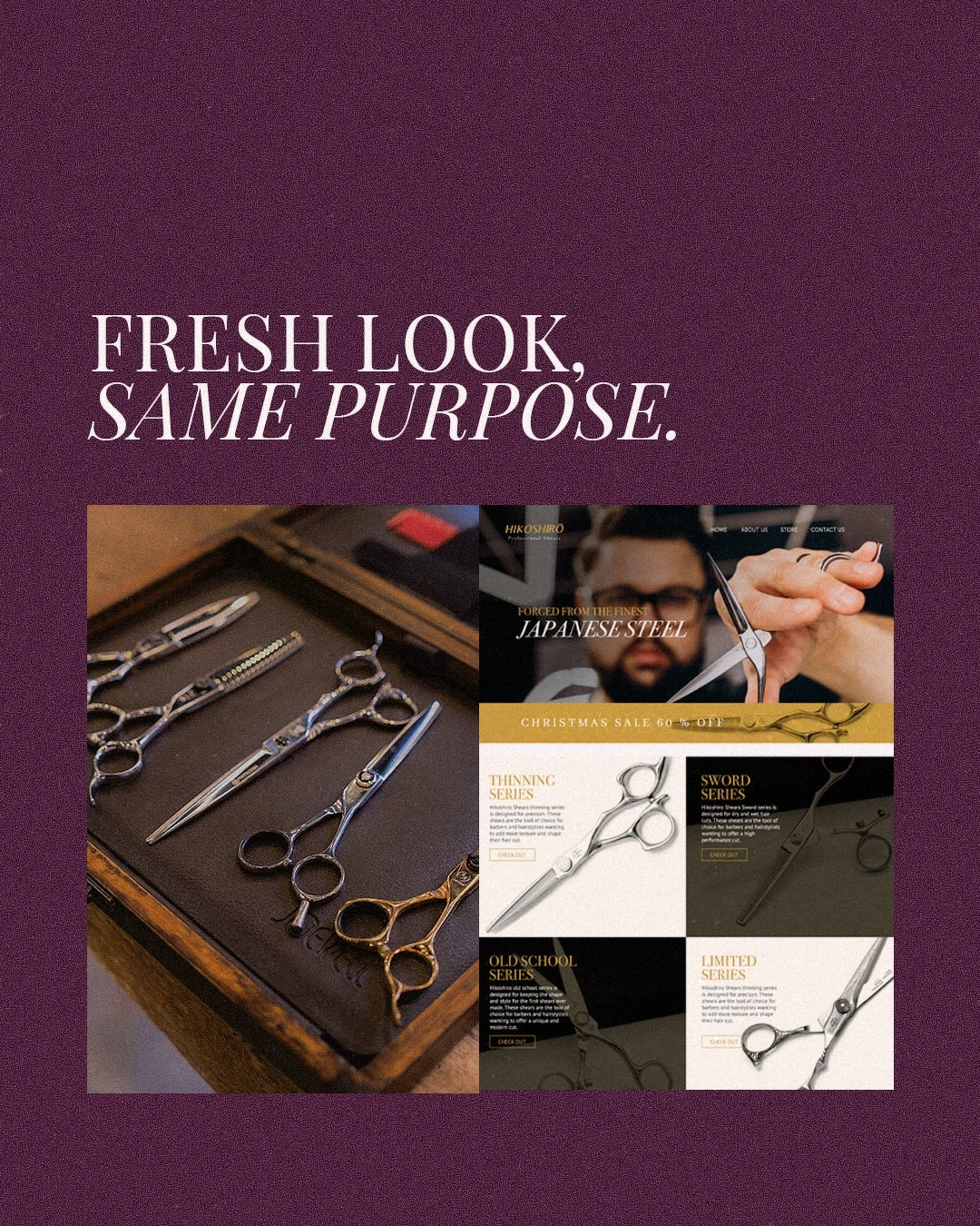 Hikoshiro Web design project