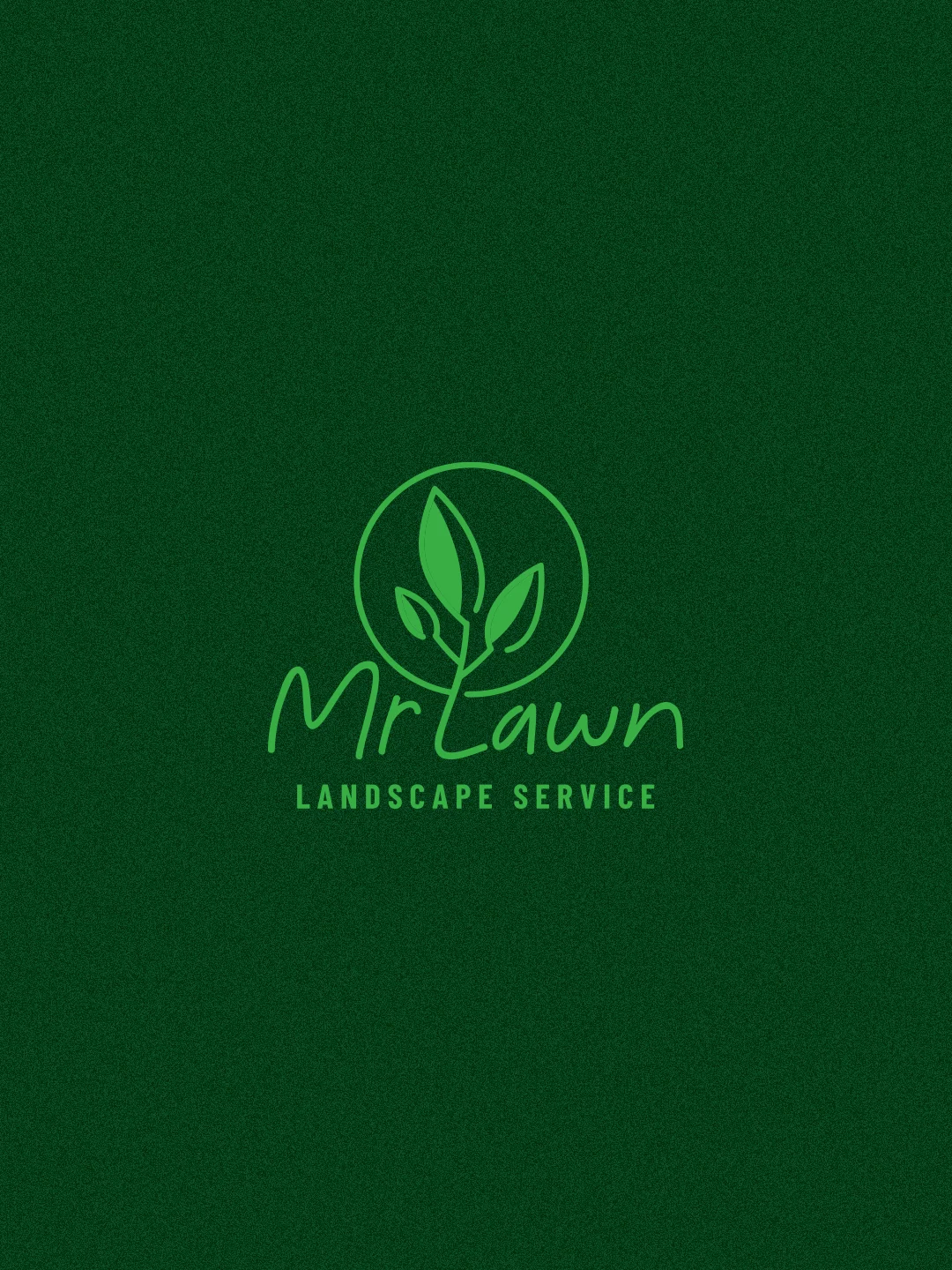 Mr. Lawn Brand identity project